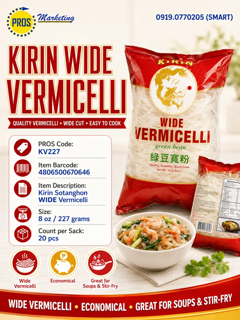 Kirin Vermicelli 227g x 20