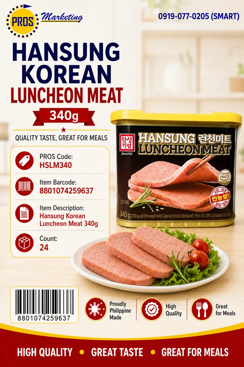Hansung L.Meat 340gx24s