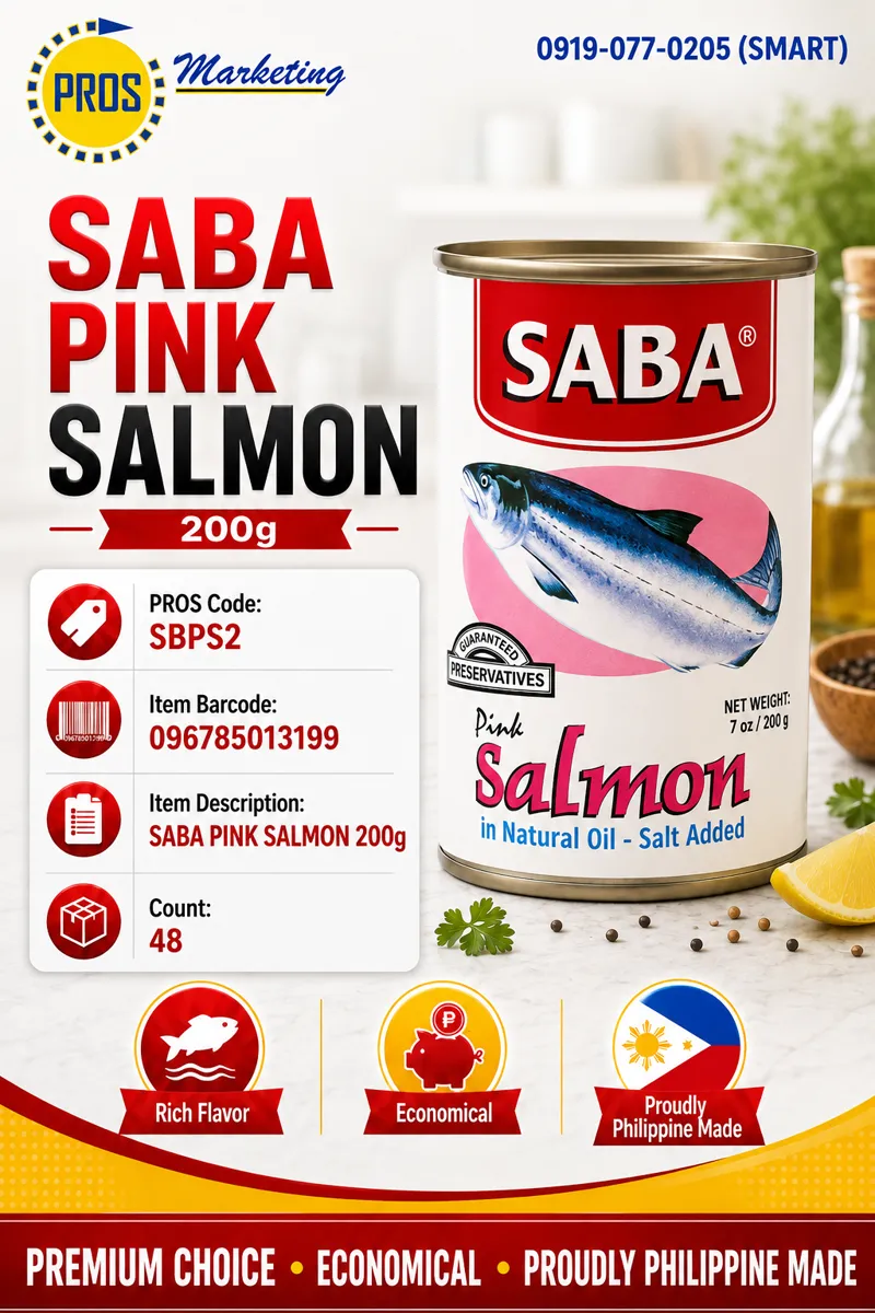 SABA PINK SALMON 155g