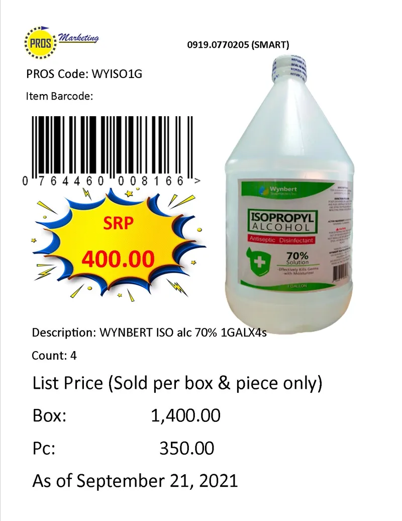 Wyn Finishing Spray 1Galx4s