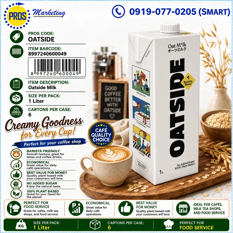 Oatside Milk 1ltr x 6s