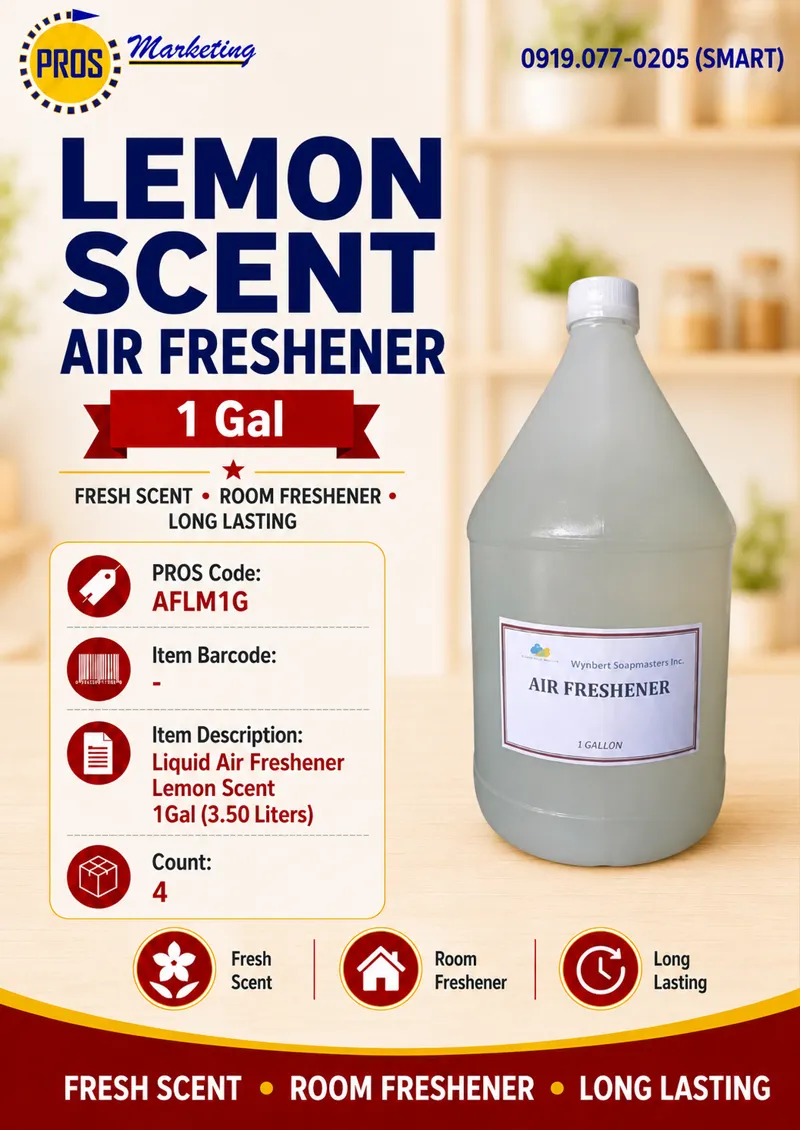 Air Freshner Lemon 1Galx4s