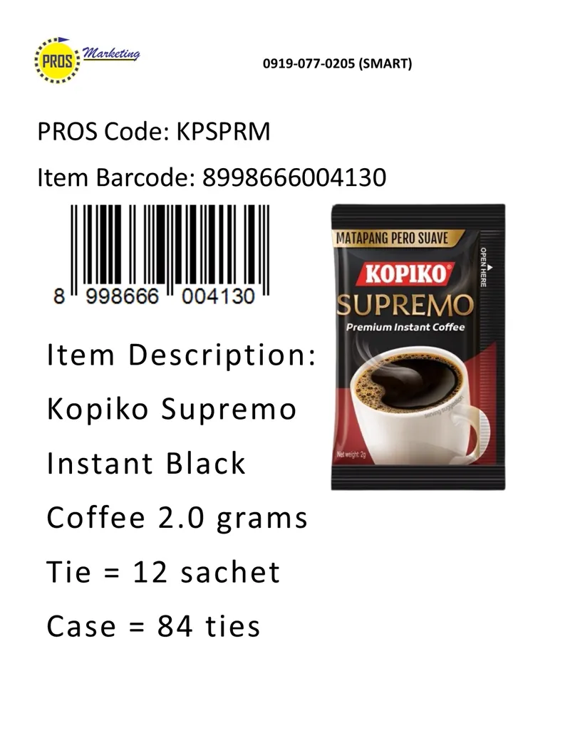 Kpk Supremo (2gx12s)x84s