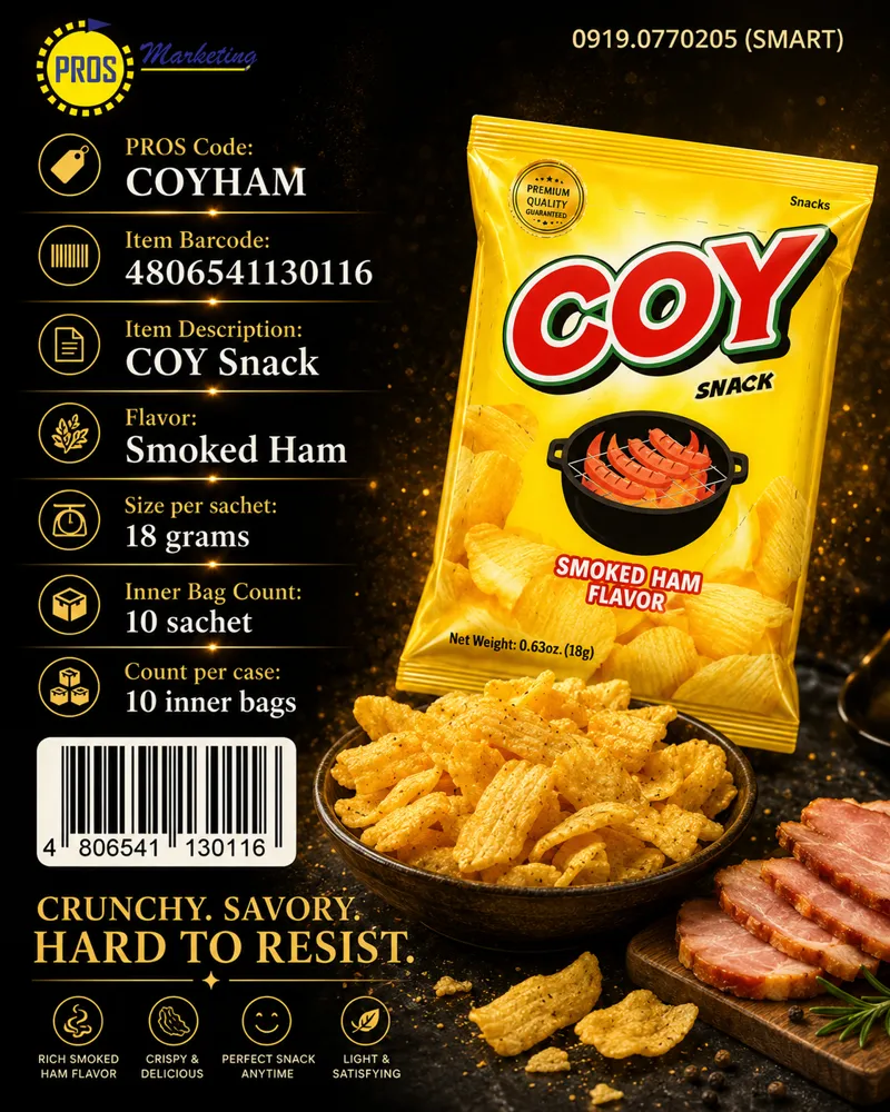 COY Smoked Ham (18gx10s)x10s