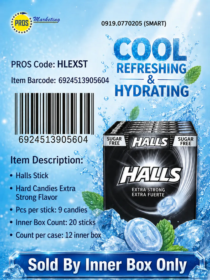 HallsStick Extra Strong 20sx12