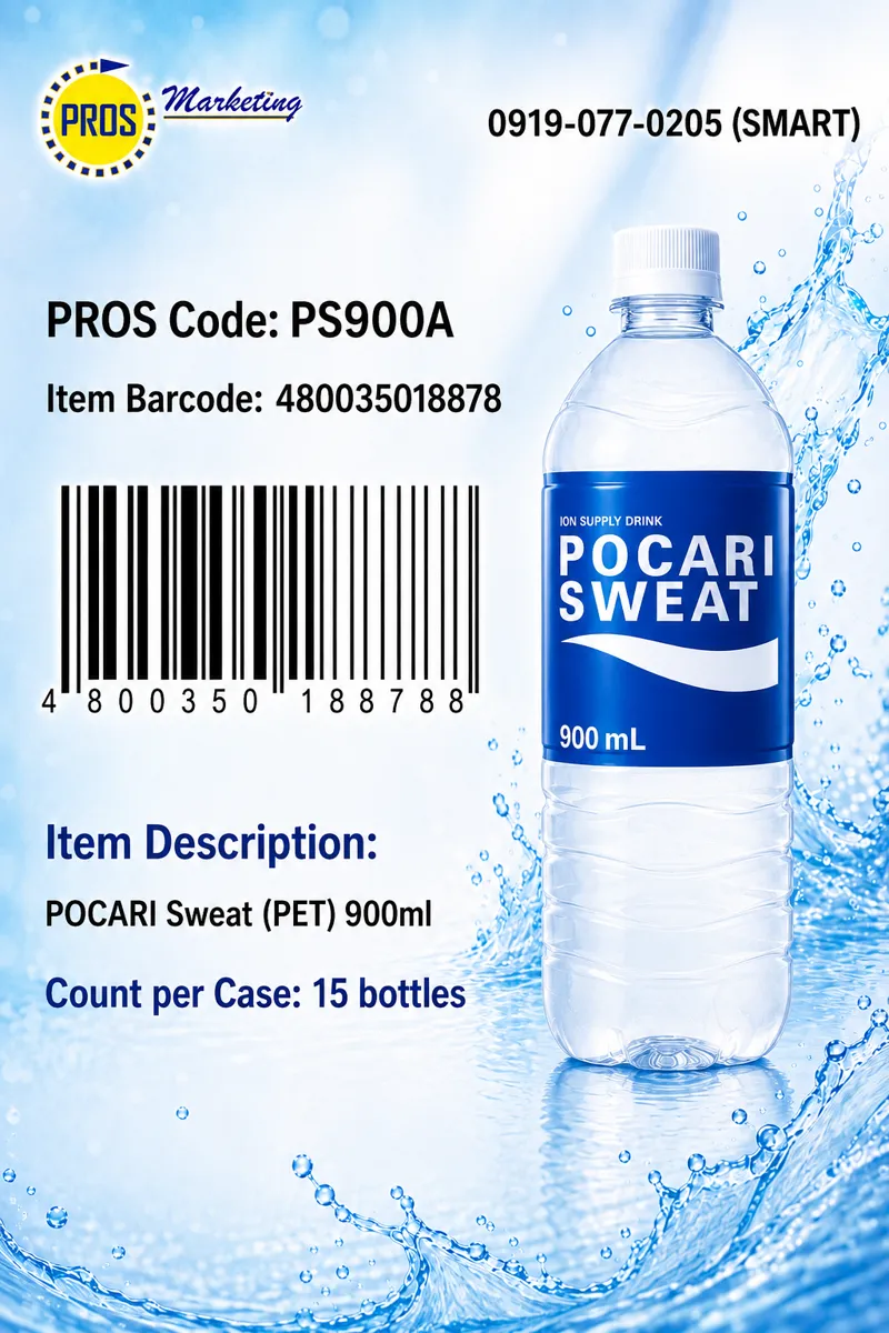 POCARI Sweat (PET) 900mlx15