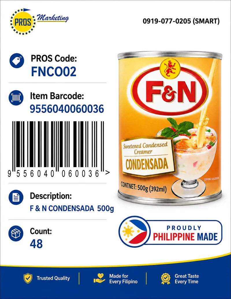 F & N CONDENSADA 500g