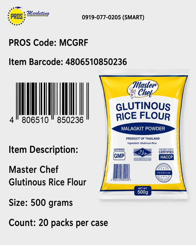 MChef Glutinous Rice Flour 500gx20s