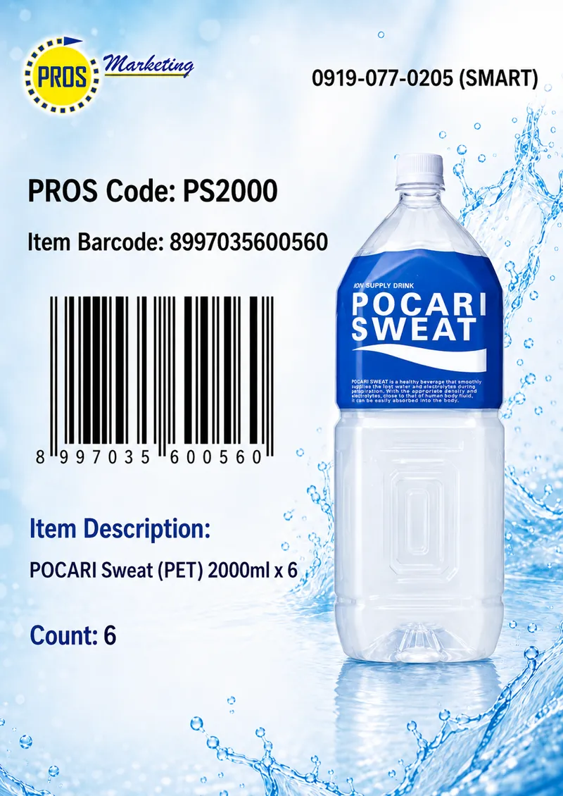 POCARI Sweat (PET) 500ml 4sx6