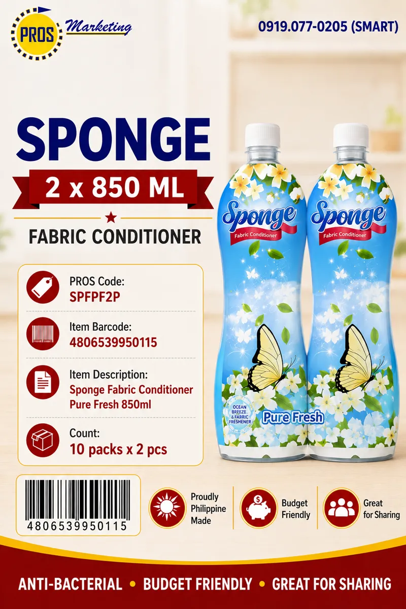 Sponge FBC Pure Frsh 850mlx20