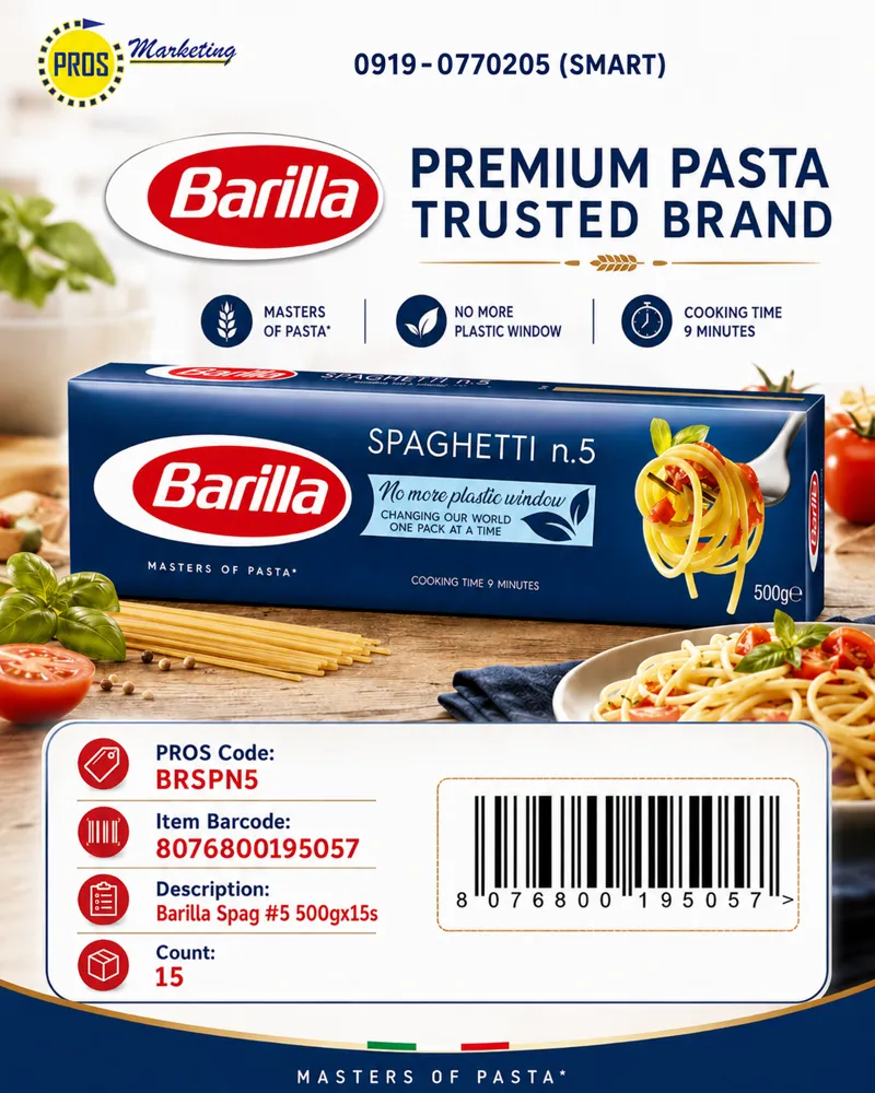Barilla Spag #5 500gx15s