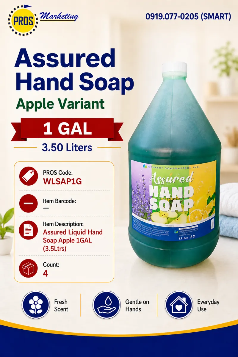 Wyn Hand Sanitizer Lemon 1GALX4s