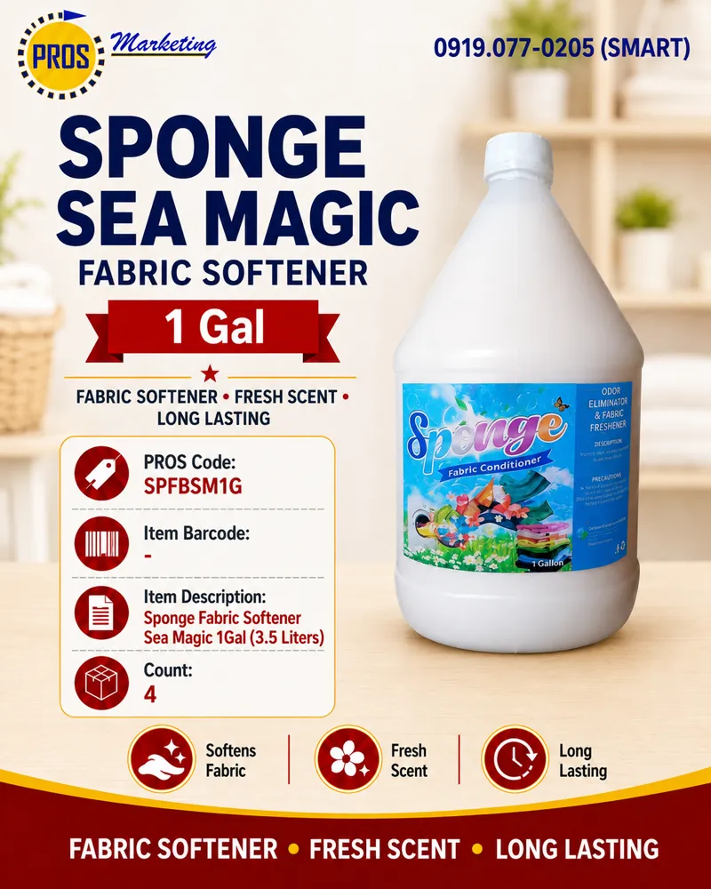 Sponge FabCon Sea Magic 1Galx4s