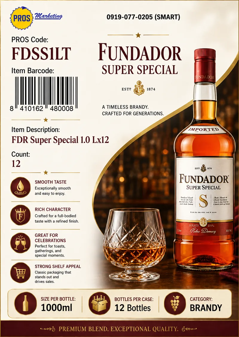 Fundador Super Special 1.0 Lx12