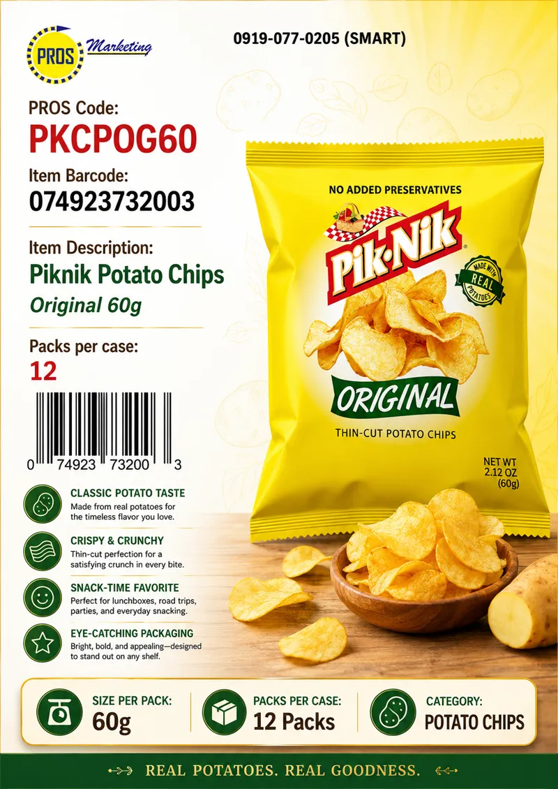 PkNk Chips Orig 60gx12