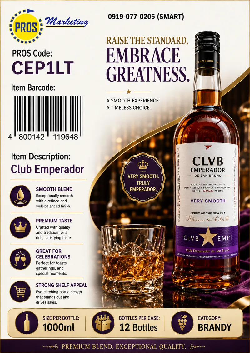 Club Emperador 1Lx12s
