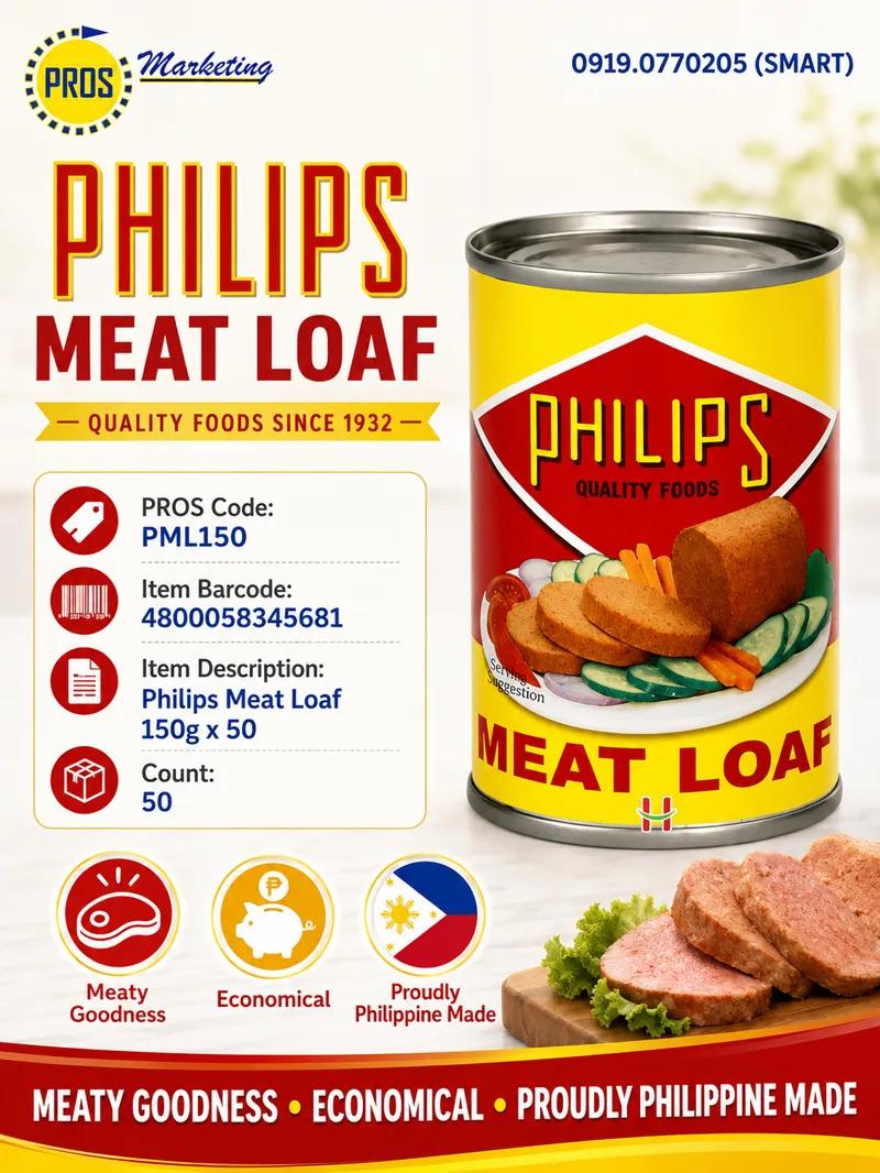 Philips Meat Loaf 150gx50