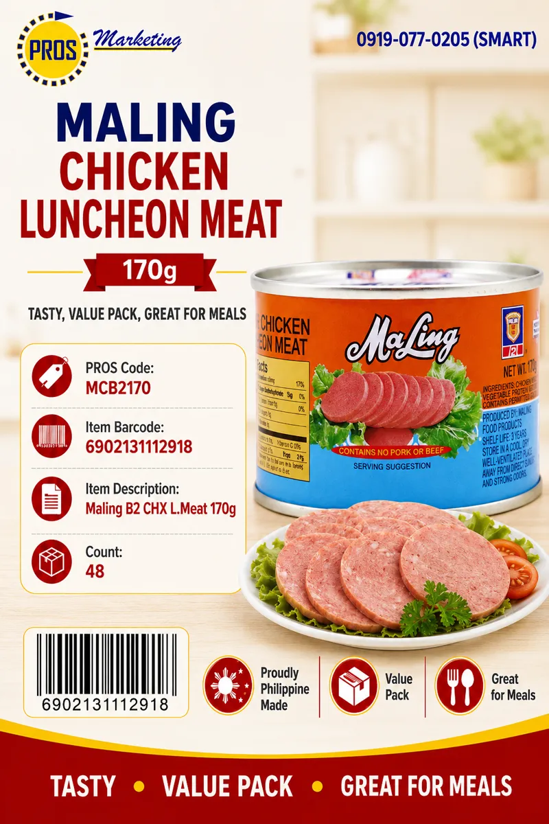 Maling B2 CHX L.Meat 170gx48