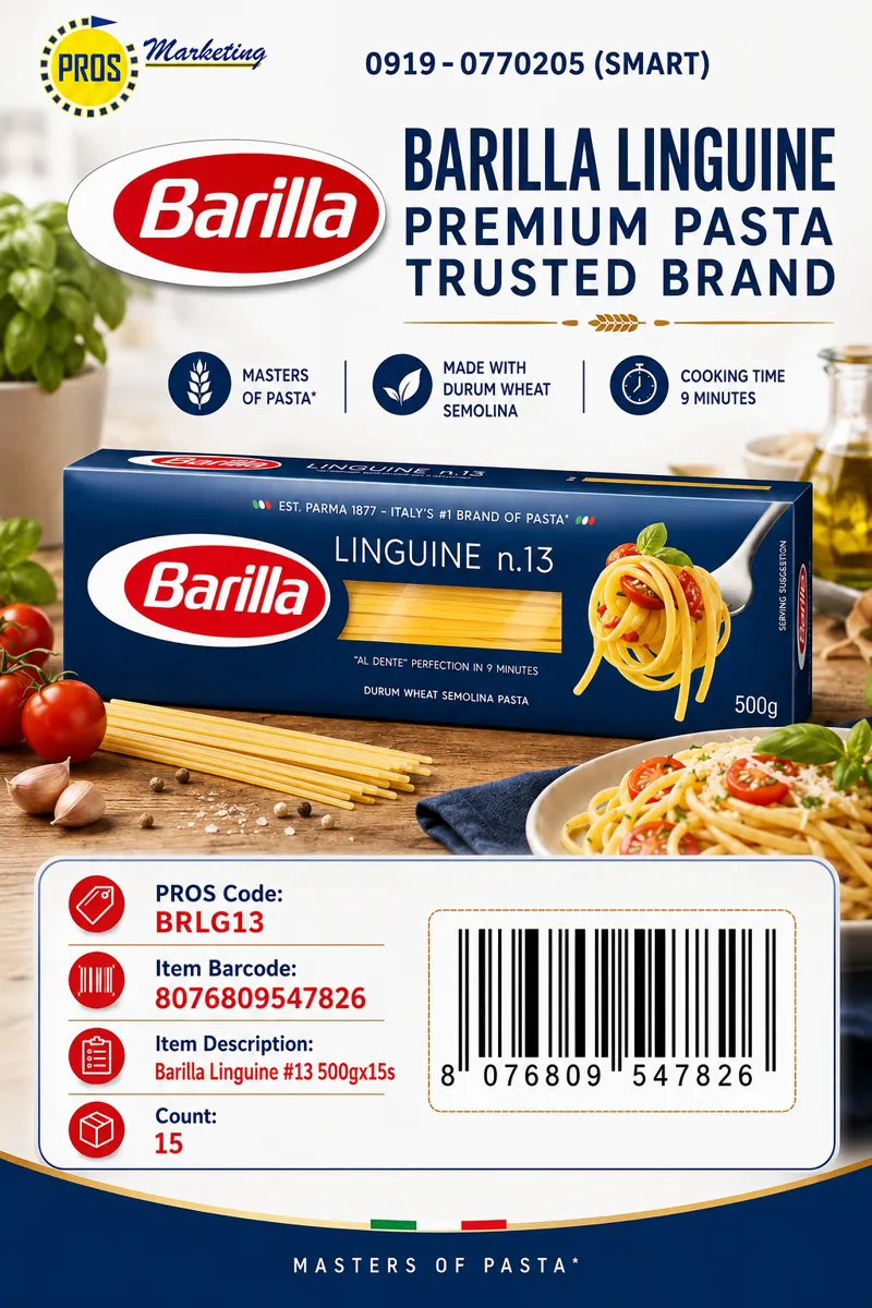 Barilla Linguine #13 500gx15s