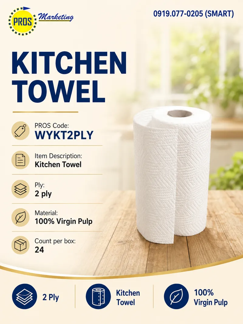 Kitchen Towel 2ply