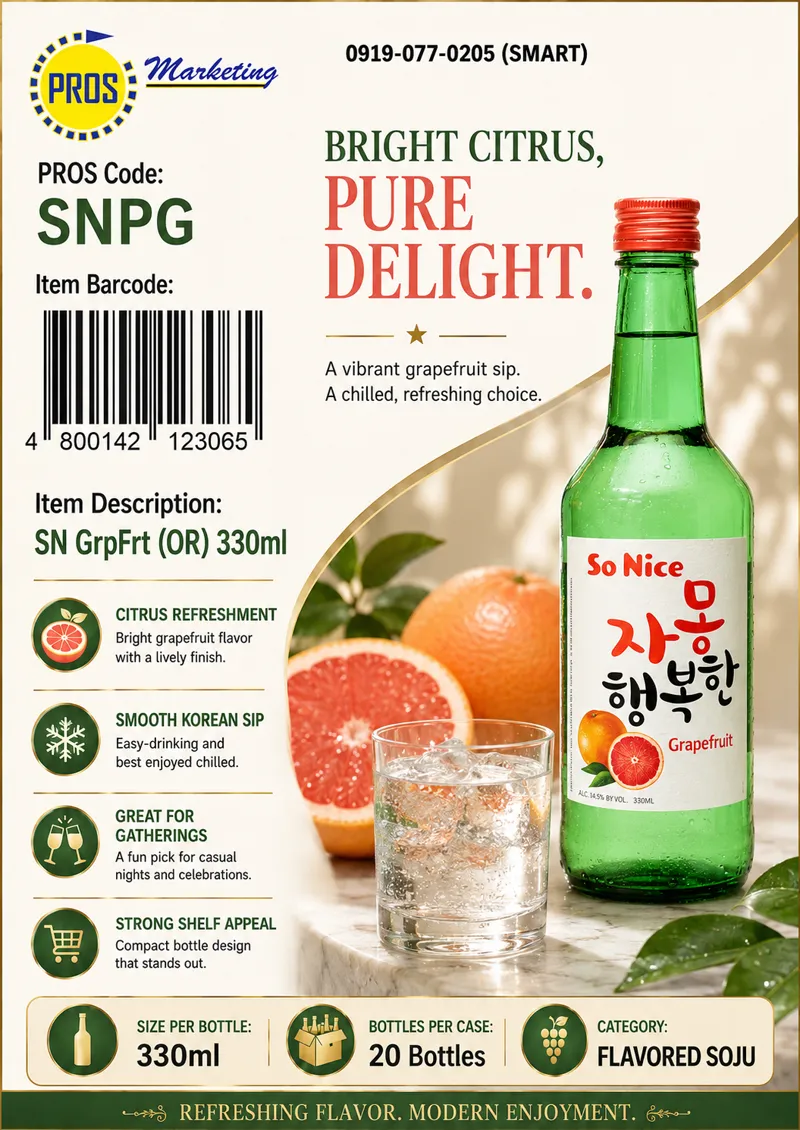 SN GrpFrt (OR) 330mlx20
