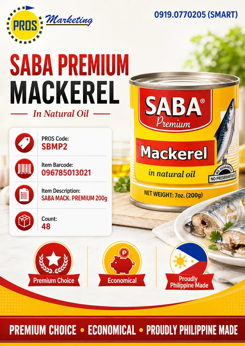 SABA MACK. PREMIUM 200g
