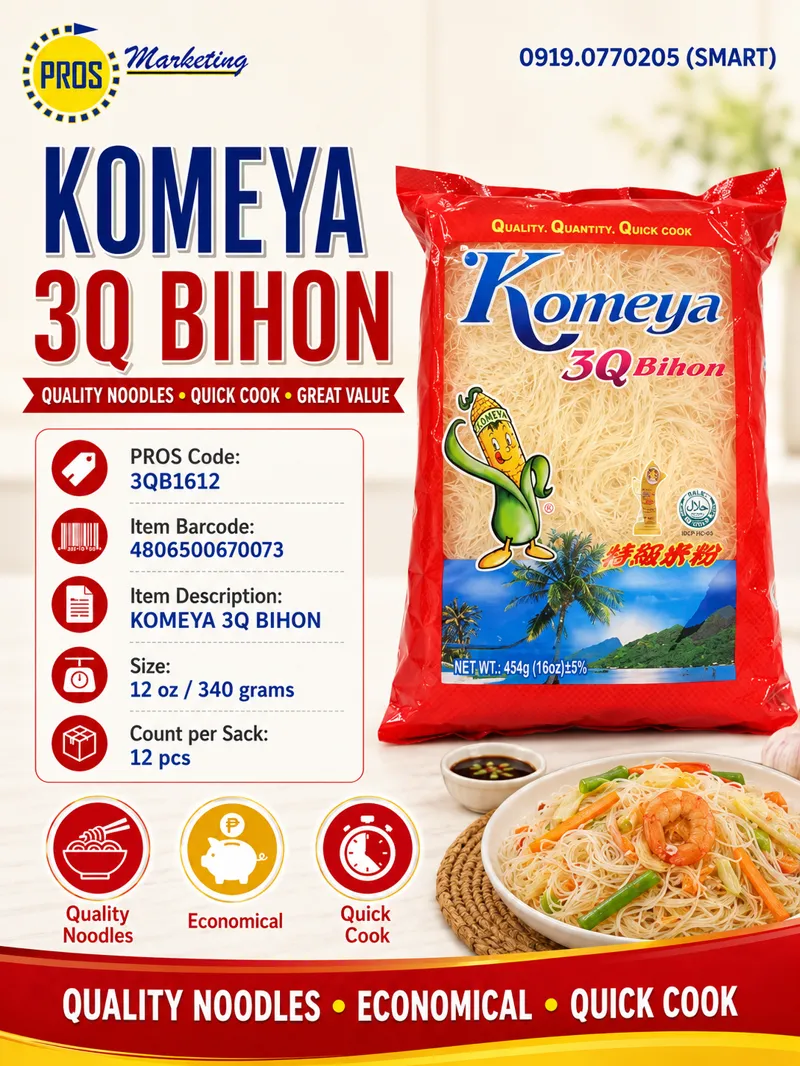 KOMEYA 3Q BIHON 16z X 12s