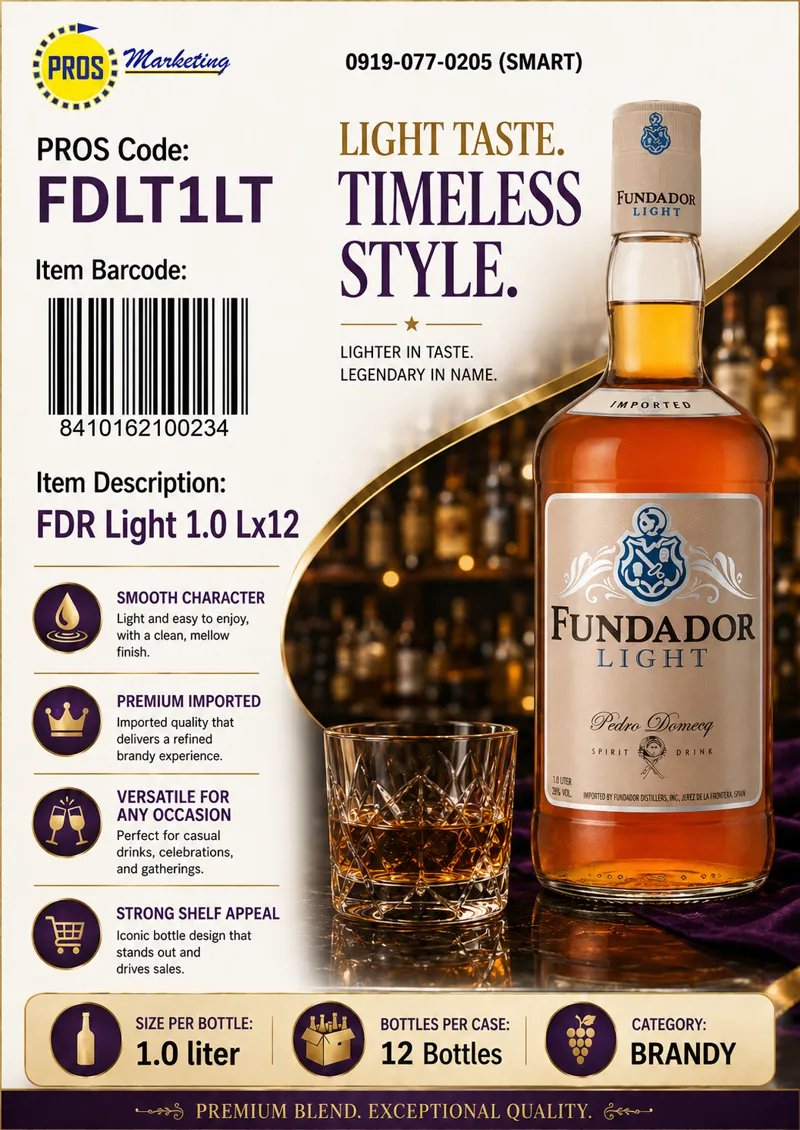 FDR Light 1.0 Lx12 (Glass)