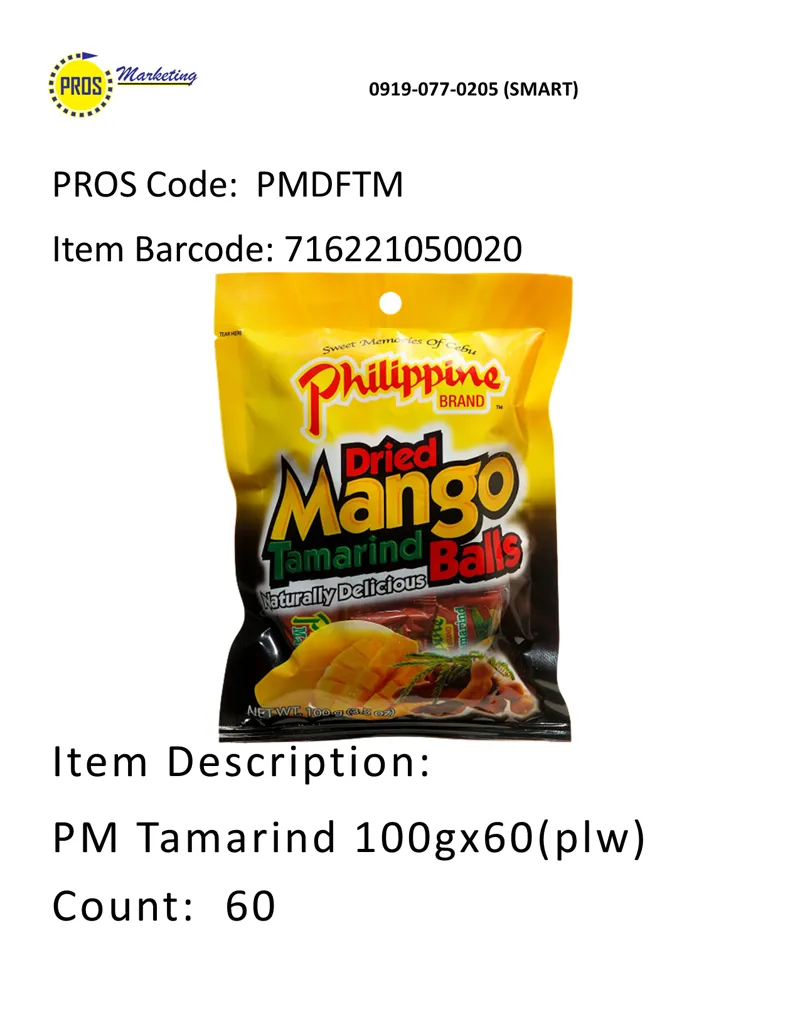 PM Tamarind 100gx60(plw)